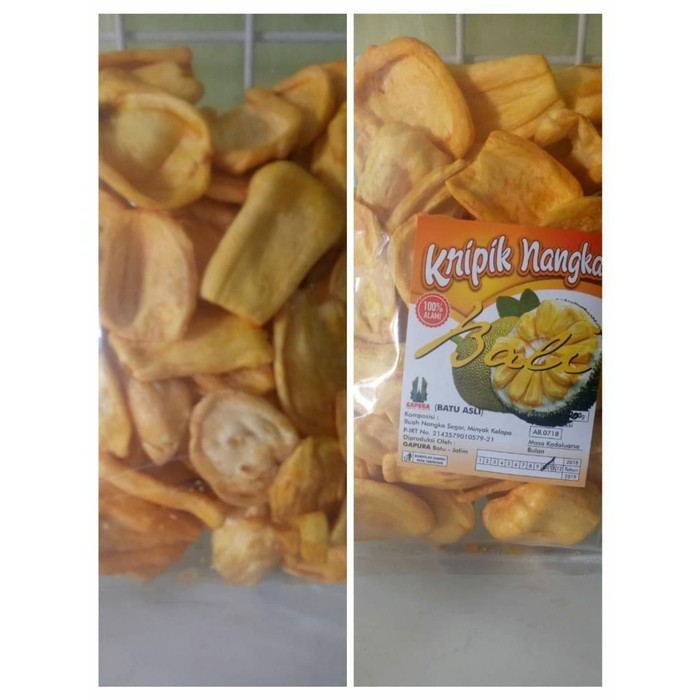

Keripik Nangka (Berat Bersih 70gr)