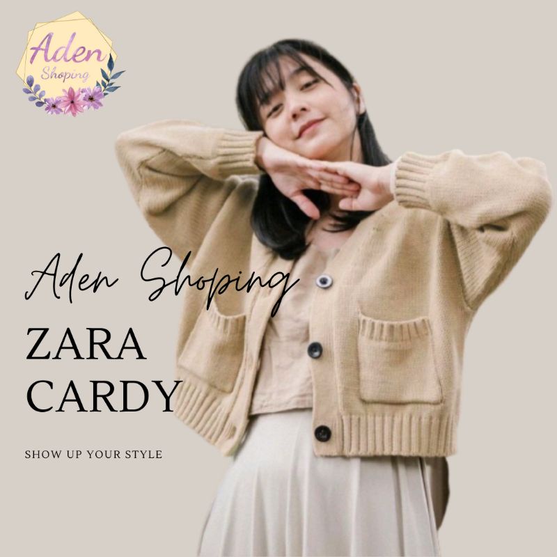 MN Zara Cardigan Rajut Tebal Wanita