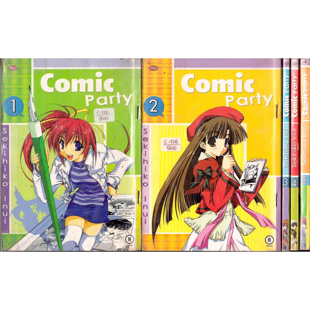 Komik Bekas Comic Party vol 1-5 (Tamat)