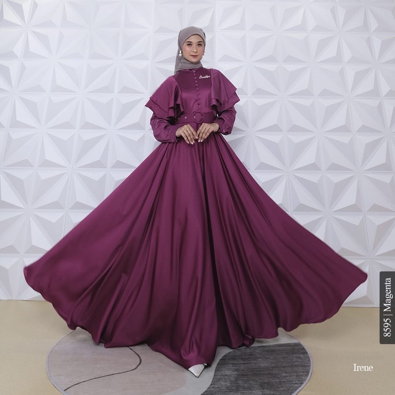 Irene dress /irene dress mk /  miss kami / misskami/ misskamihijab/ dress mk/ import premium / dress