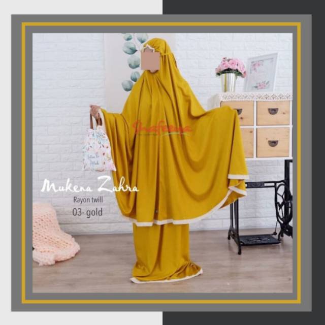 MUKENA ZAHRA SHAFEEYA ORIGINAL