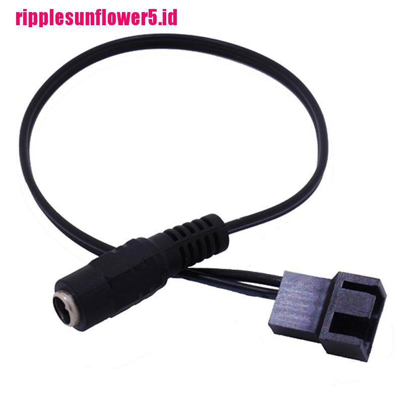 Kabel Adapter Router Kipas PWM 12v DC 5521 Ke 4Pin Bahan Tembaga Untuk PC