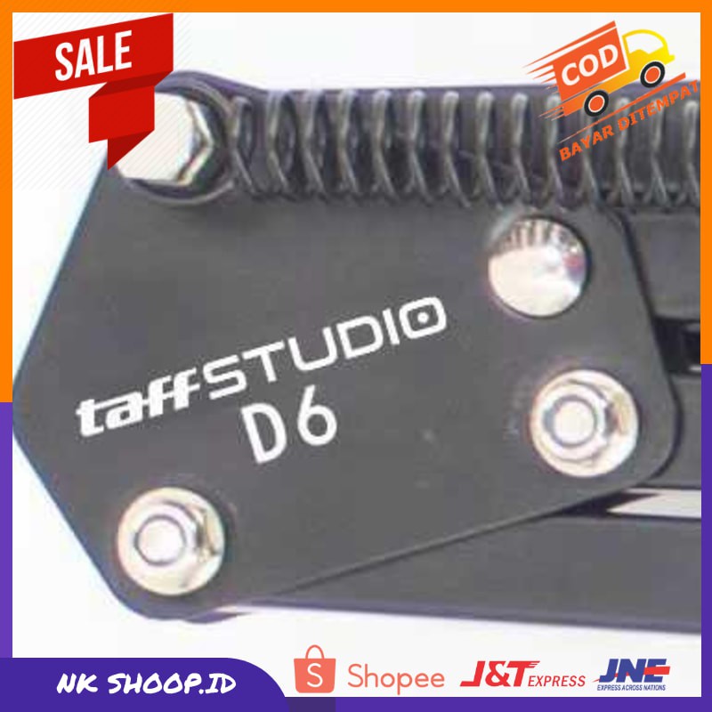 TaffSTUDIO Microphone Suspension Boom Scissor Arm with Lazypod - D6