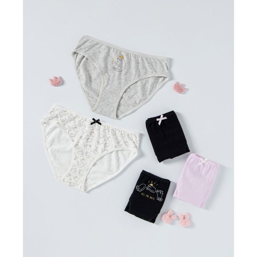 Panty Pack (Celana Dalam) Young Hearts Lazy Cat Midi Y20-G00609Mix