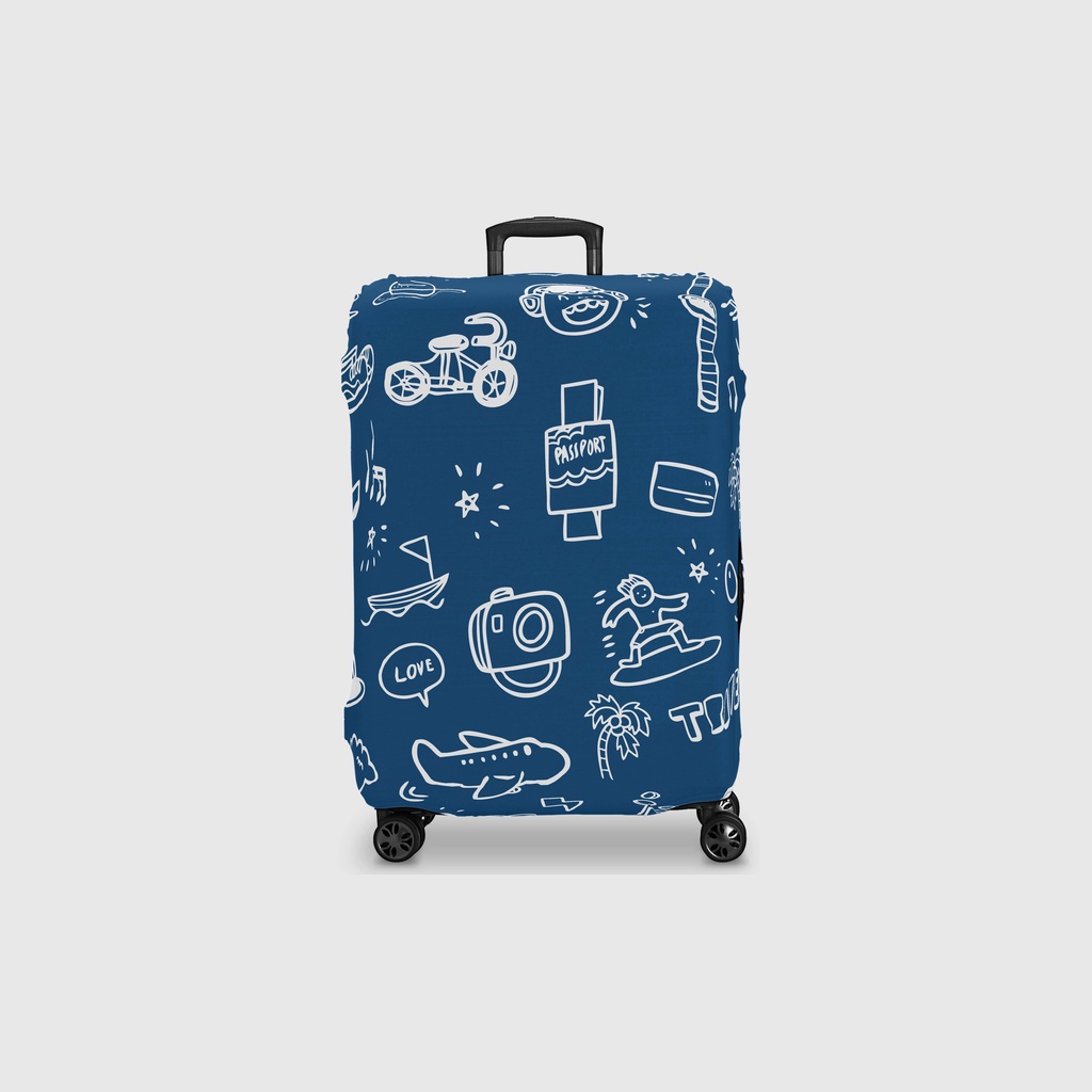 Luggage Cover Custom | Cetak Sarung Koper | Cover Tas Koper