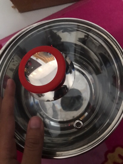 Tutup Panci Kaca Dengan Kaki Diameter +/- 15.8 Cm (uk. 16 Cm) & Knop Kecil Variasi