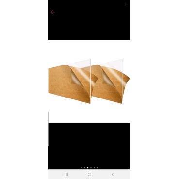 

Akrilik lembaran bening laser cutting ukuran 30cm x30cm