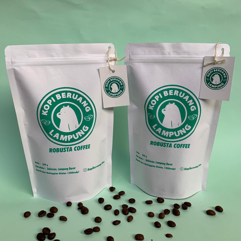 

KOPI BUBUK BERUANG LAMPUNG VARIAN ORIGINAL KEMASAN 250 GRAM