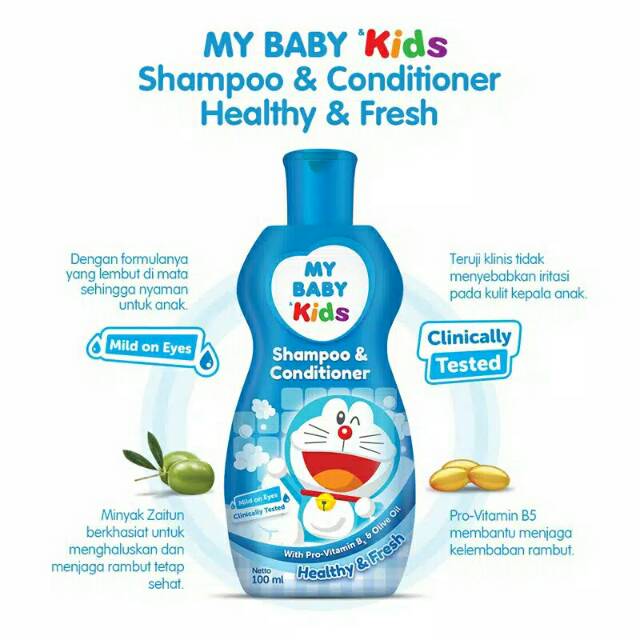 MY BABY KIDS SHAMPOO &amp; CONDITIONER 100 ML