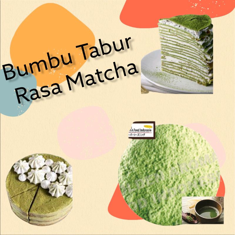 

Bumbu Tabur Rasa Matcha, Jual Bubuk Tabur Matcha Murah Enak Terbaik