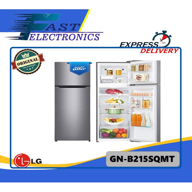 LG GN-B215SQMT KULKAS 2 PINTU INVERTER GNB215SQMT GNB215 215SQMT