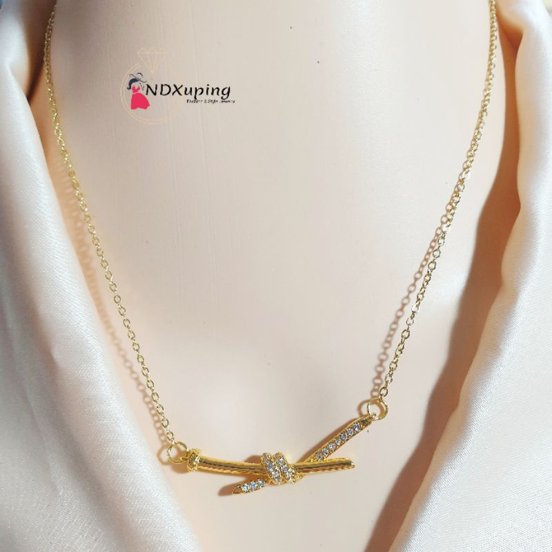 Kalung Rantai Ulir Tali N15062205