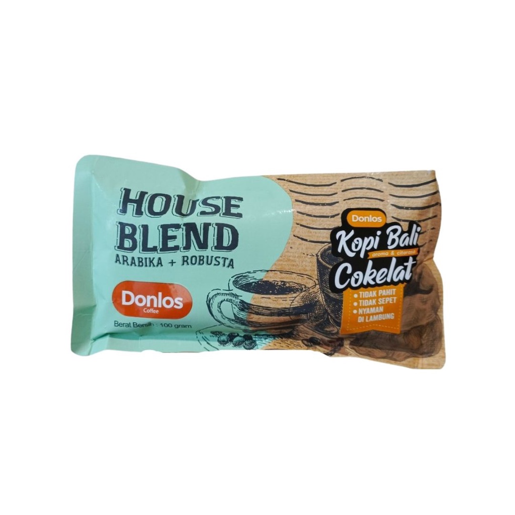 Kopi Sachet DONLOS ASLI BALI - House Blend