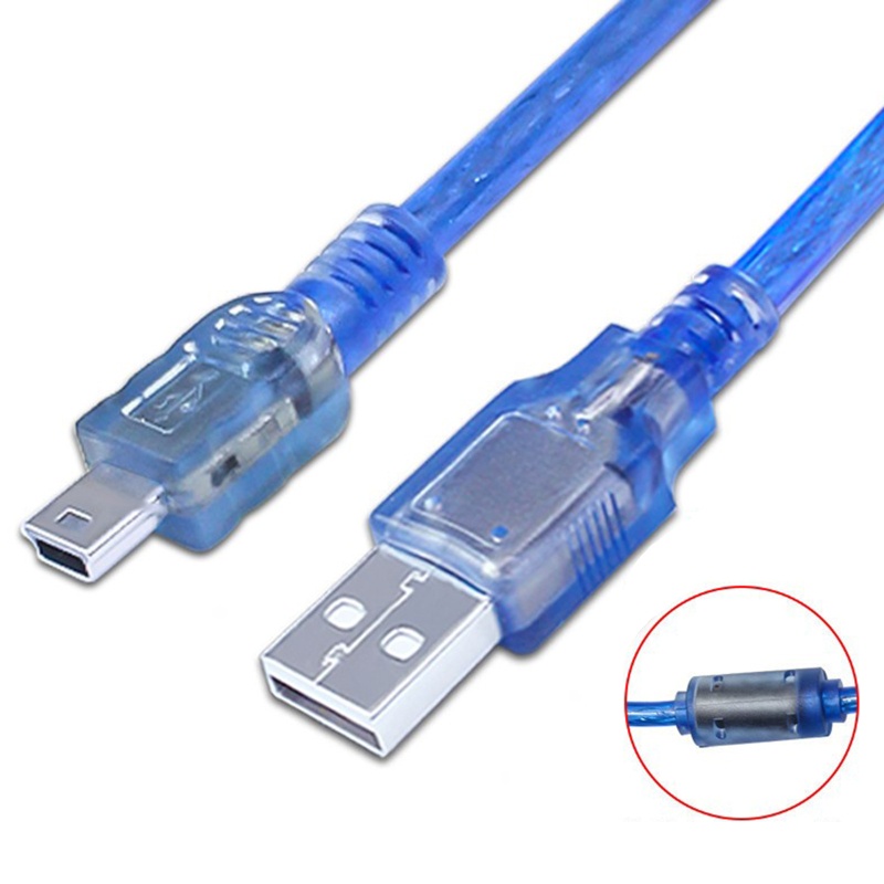 Btsg USB 2.0 Ke Mini USB (Trapezoid Untuk T Port) Adapter Converter Kabel 1.5m Untuk