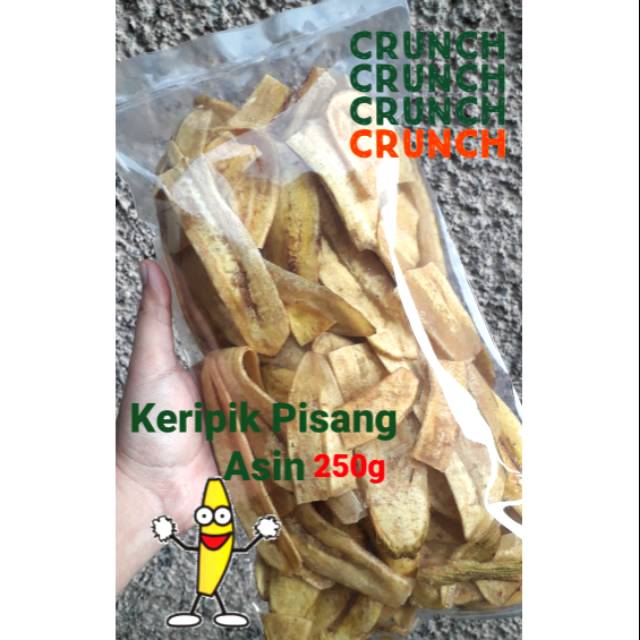 

CRUNCHY KERIPIK PISANG ASIN!!!