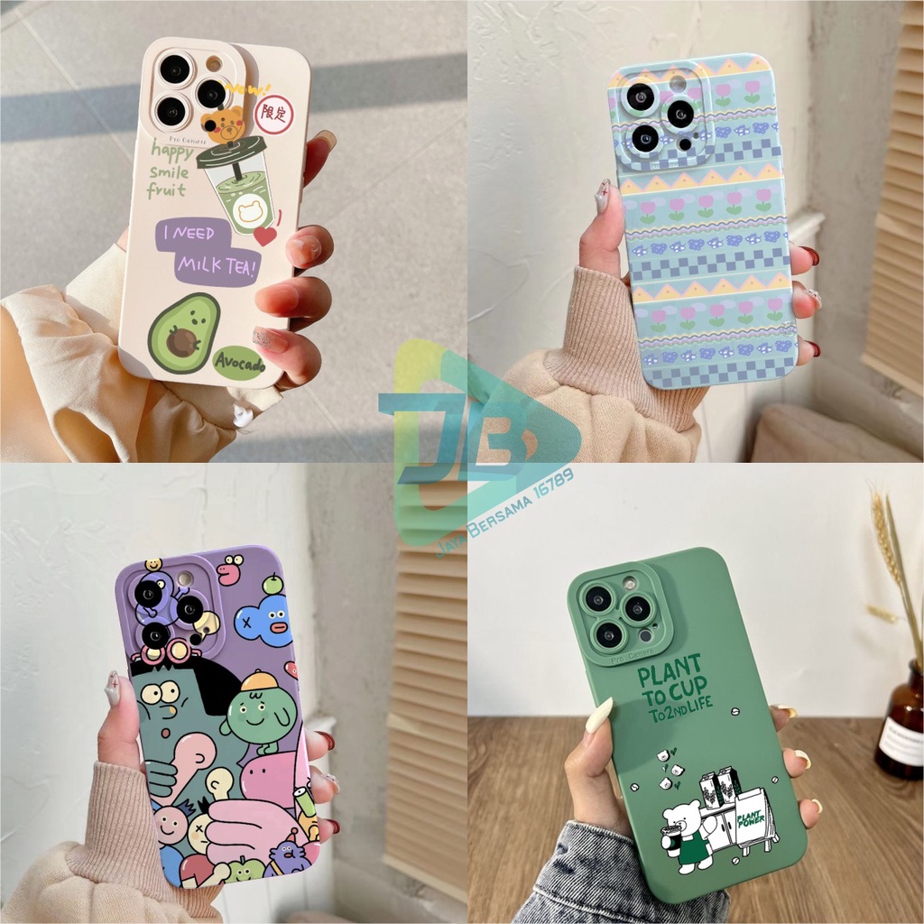 SOFTCASE PROCAMERA CUSTOM CUPCUP OPPO VIVO SAMSUNG REALME XIAOMI IPHONE INFINIX FOR ALL TYPE JB5917
