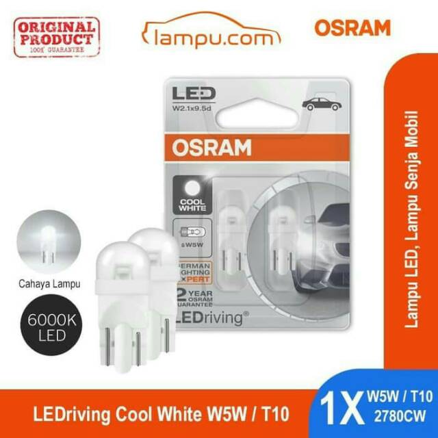Bohlam T10 / lampu senja osram
