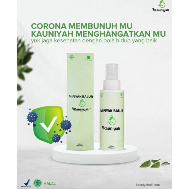 Minyak Balur Kauniyah Oil by Ummu Balqis - Reseller Resmi Bandung