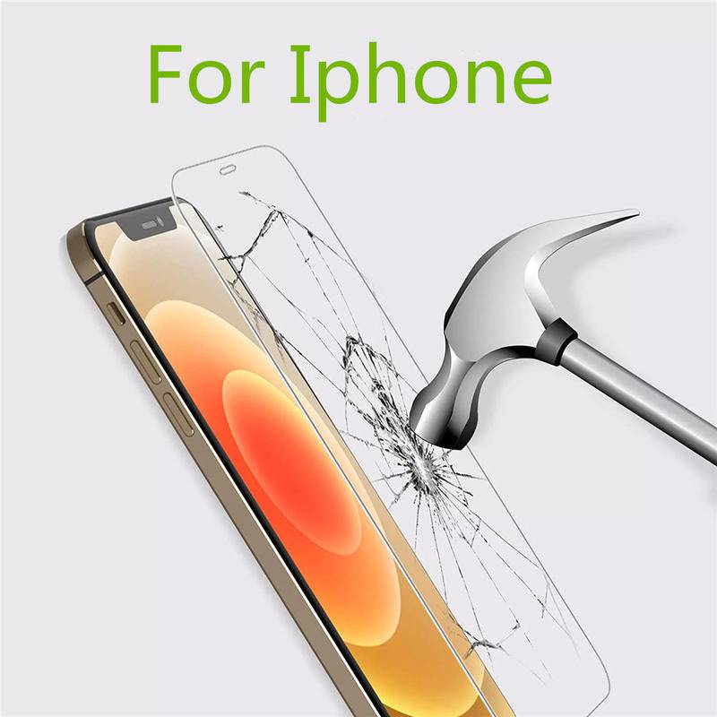 Glass Screen Protectors Tempered Glass for IPhone 11 12 Pro Max Mini 6 6s 7 8 Plus X XS Max XR SE 2020