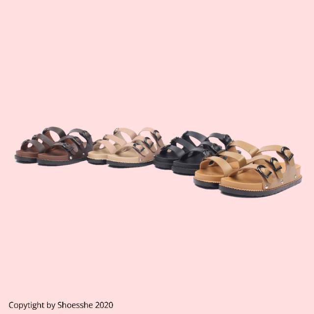 Fsb - FLORIDA Sandal Birken Wanita Kualitas Premium Sol Karet