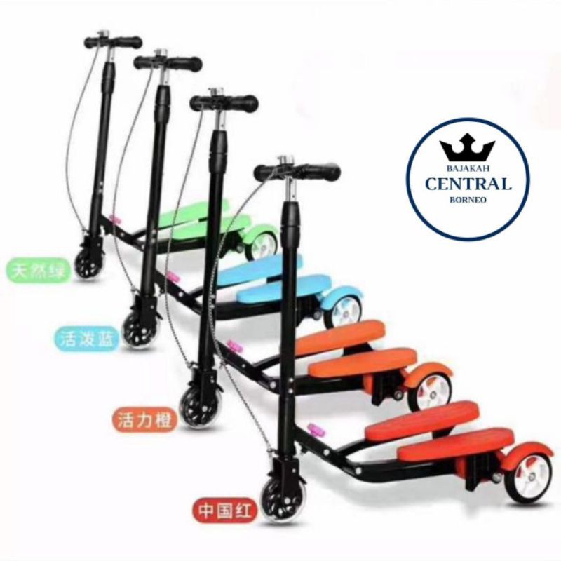 NEW MODEL &amp; READY SEMUA WARNA ! SKUTER / SCOOTER PEDAL ANAK 2020 +FREE BEL RINGING !!