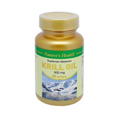 Nature's Health Krill Oil 500mg 30 Softgels BPOM