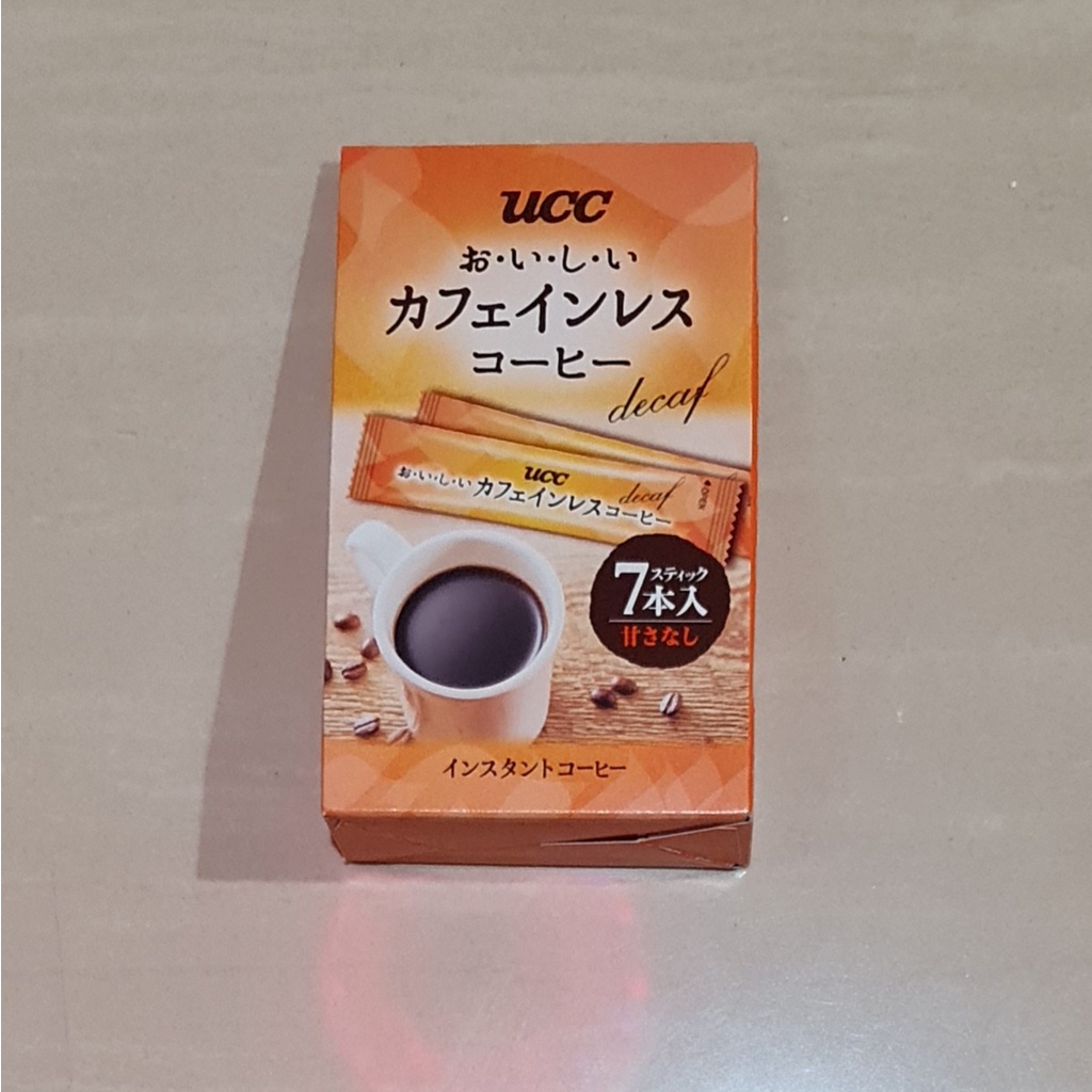 UCC Delicious Instant Decaffeine Coffee Stick / UCC Decaf Stick 7 x 2 Gram