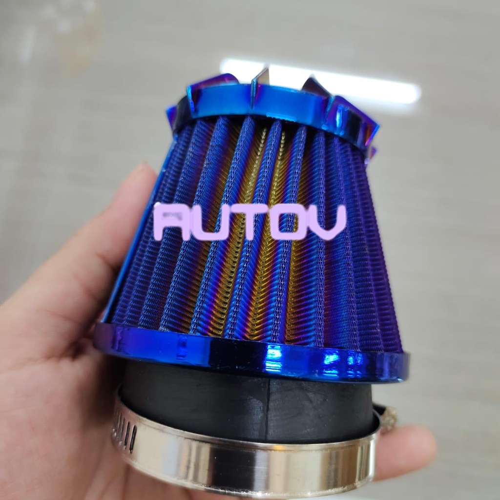 filter karburator bintang besar twotone filter karbu pe 24 pe 26 pe 28 variasi stainless twotone