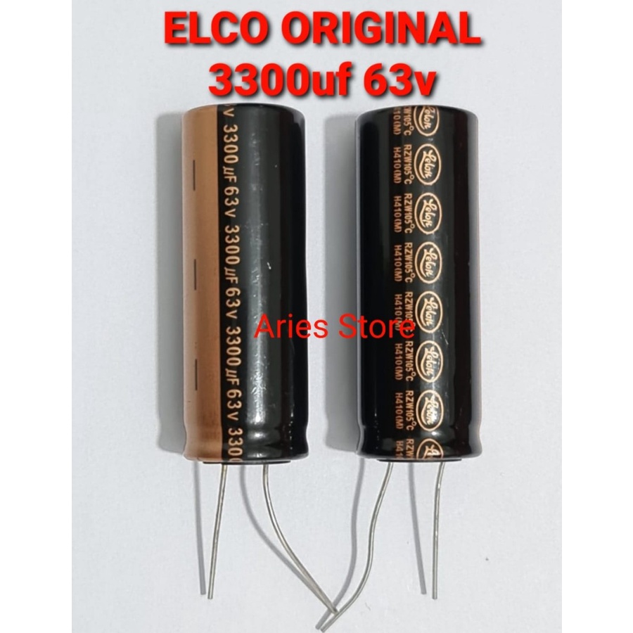 ELCO 3300uf 63v ORIGINAL