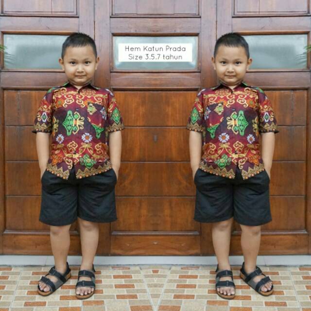 Hem batik Anak BAL 18