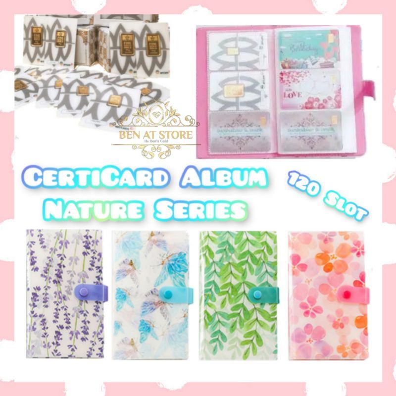 ALBUM LM ALBUM CERTICARD LOGAM MULIA NATURE SERIES