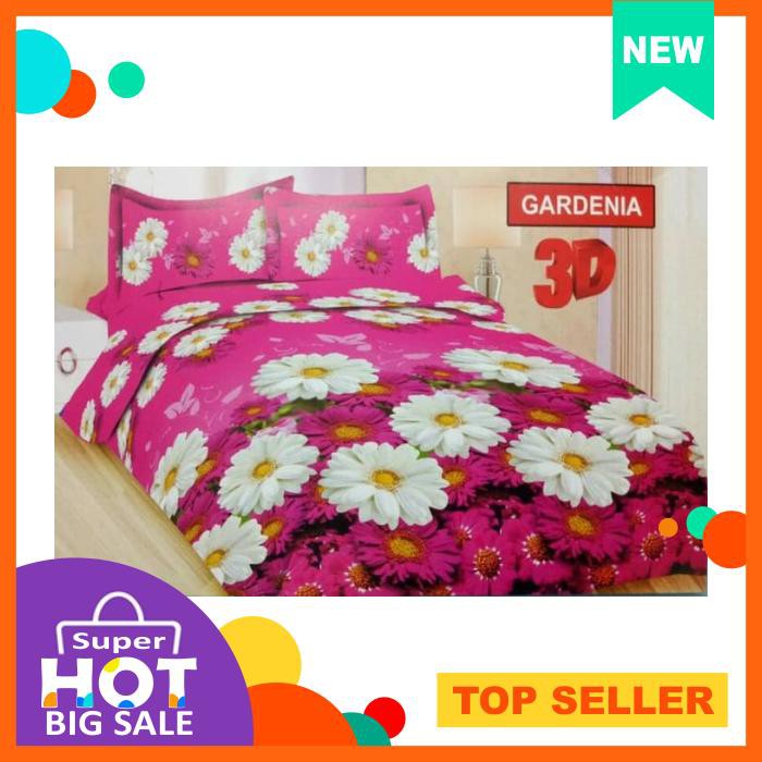 Sprei Bonita 3D King 180X200 Gardenia / Seprai / Seprei