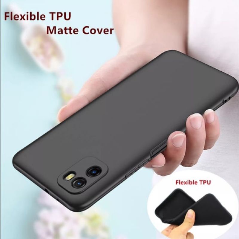 PAKET 3IN1 Case VIVO Y15S V23E Y33s Y01 Soft Case Slim Matte Protect Camera Free TG Bening Dan Skin Carbon 3D