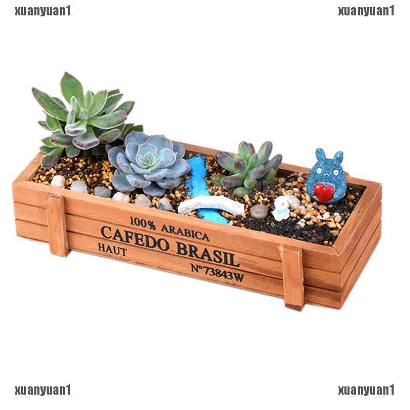 Xyid Pot Bunga Tanaman Succulent Vintage Bentuk Persegi Xyid Pot Bunga Tanaman Succulent Vintage Bentuk Persegi