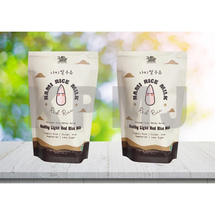 

NAMI RICE MILK NATUREFARM MINUMAN SUSU BERAS MERAH GLUTTEN FREE, VEGAN
