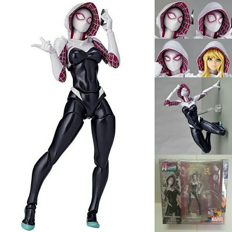 Tambah Koleksi Spider Manmu Gwen Stacy Figure Handmade