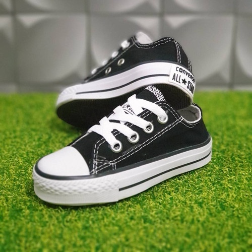 SEPATU ANAK SEKOLAH HITAM CONVERSE ALLSTAR