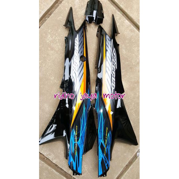 bodi shogun 125 sp hitam biru