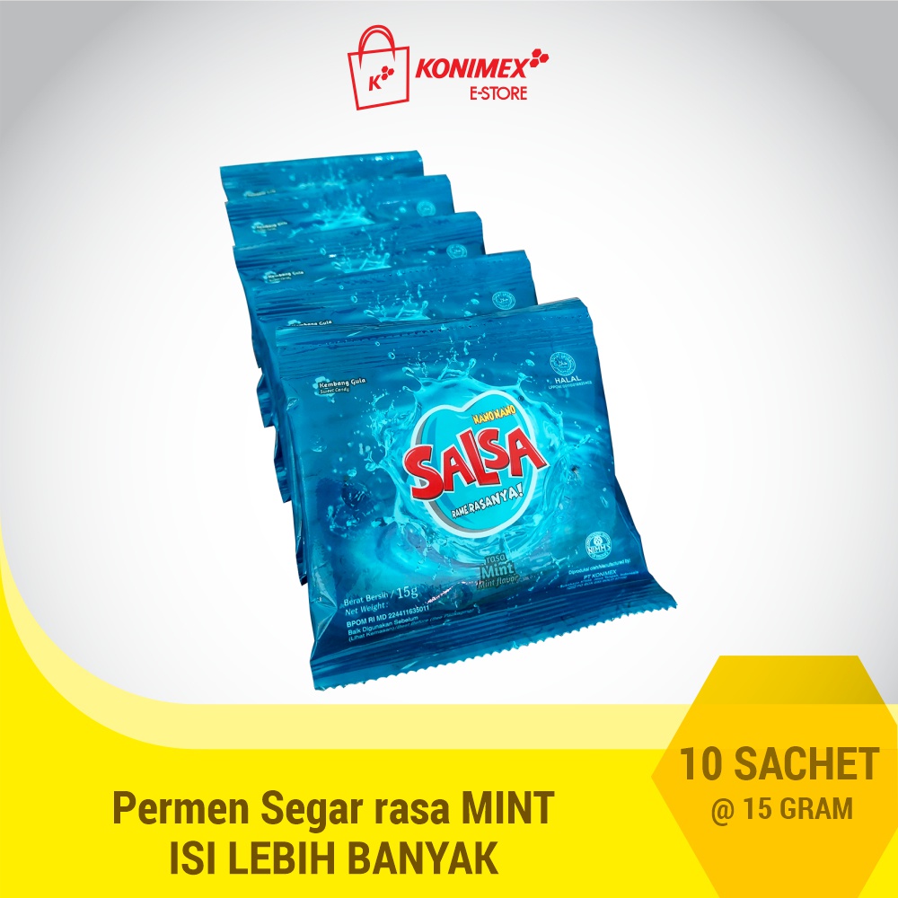 

Nano Nano Salsa Mint 15 gr 10pcs Renteng