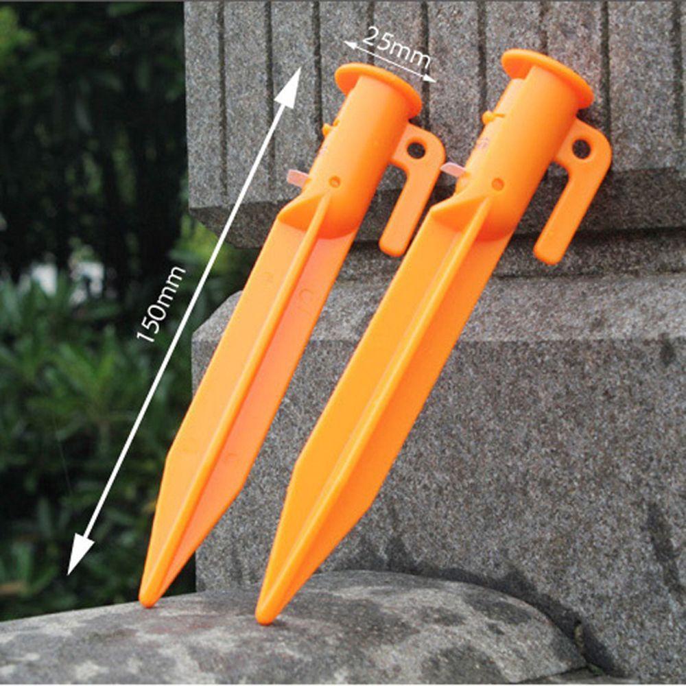 Tenda Camping Agustina Paku Lot Peralatan Menyala Bangunan Trip Outdoor Traveling Stake Survival 15cm