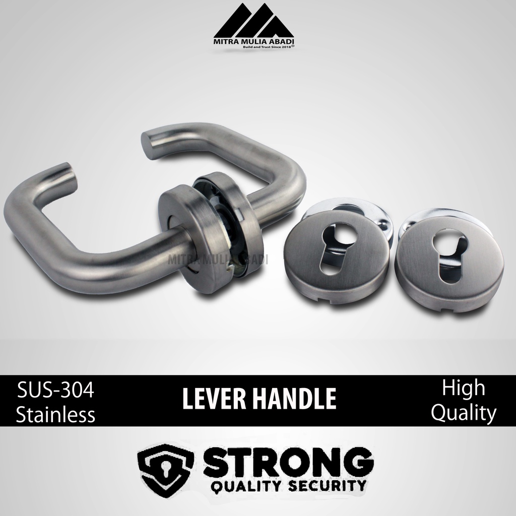 Gagang Pintu Premium | Lever Handle Stainless SUS 304