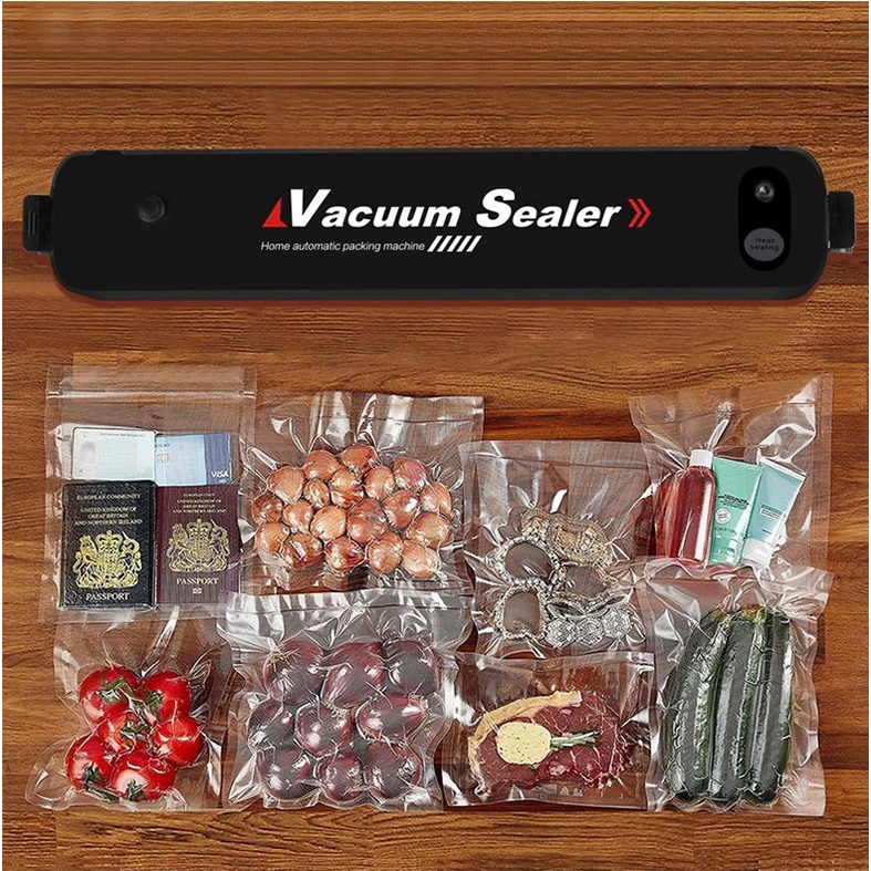 HOME Vacuum sealer Vakum makanan mesin press plastik portable Vacum food bungkus segel udara baru murah pengawet