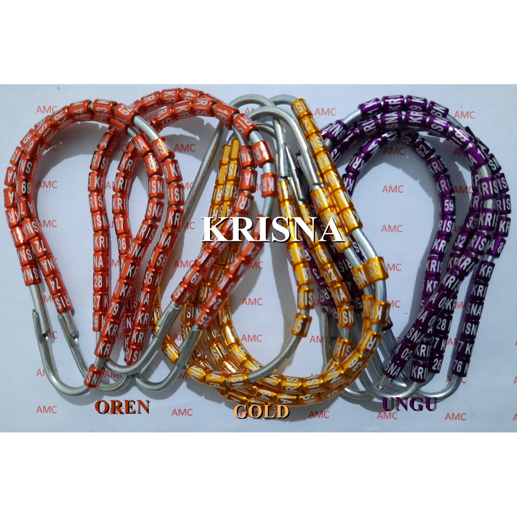 5 Biji Ring Burung BLACKTHROAT / SANGER, Ring JADI (sudah ada namanya)