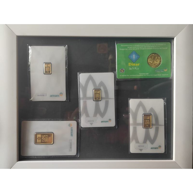PROMO Emas Logam Mulia ANTAM UBS 1 Gram 3 Gram 5 Gram 10 Gram 1 Dinar Press Certieye Kemasan Terbaru