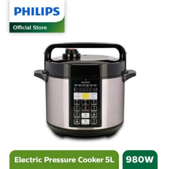 [Dapur] Philips Viva Col Me Electric Pressure Cooker Hd2136/65 - Hitam - Elektronik Dan Perangkat