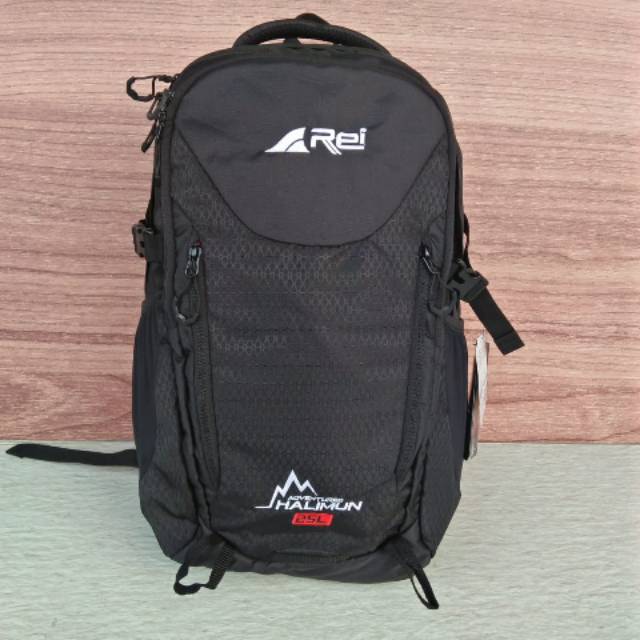 TAS RANSEL AREI HALIMUN 25 L INCLUDE RAIN COVER  BLACK - TAS PUNGGUNG REI