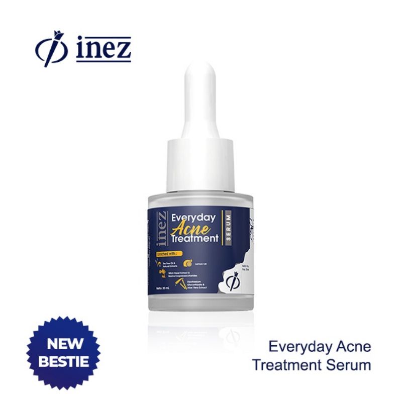 Inez Everyday Acne Treatment Serum 20ml/Serum Wajah