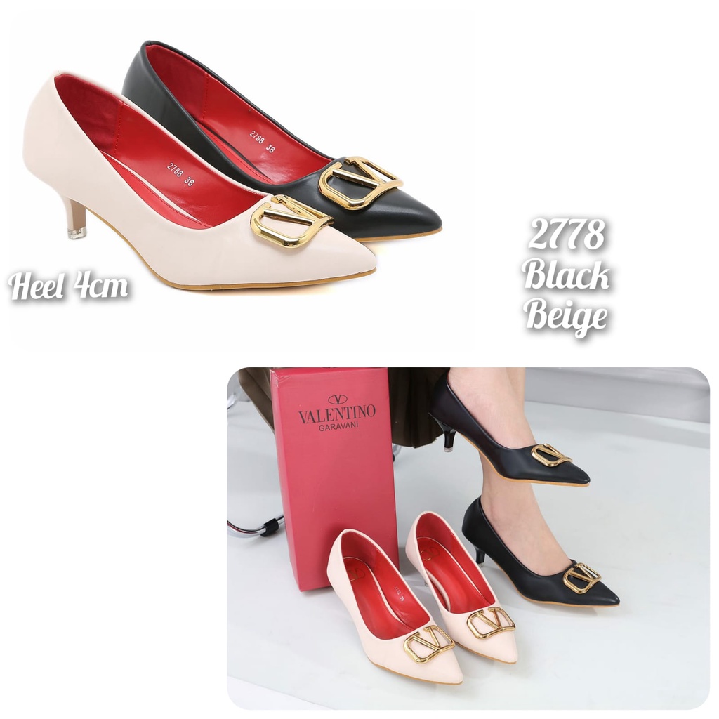 NEW ARRIVAL!!!  SEPATU WANITA IMPORT TERMURAH HEEL VELEN  Kode: 2788