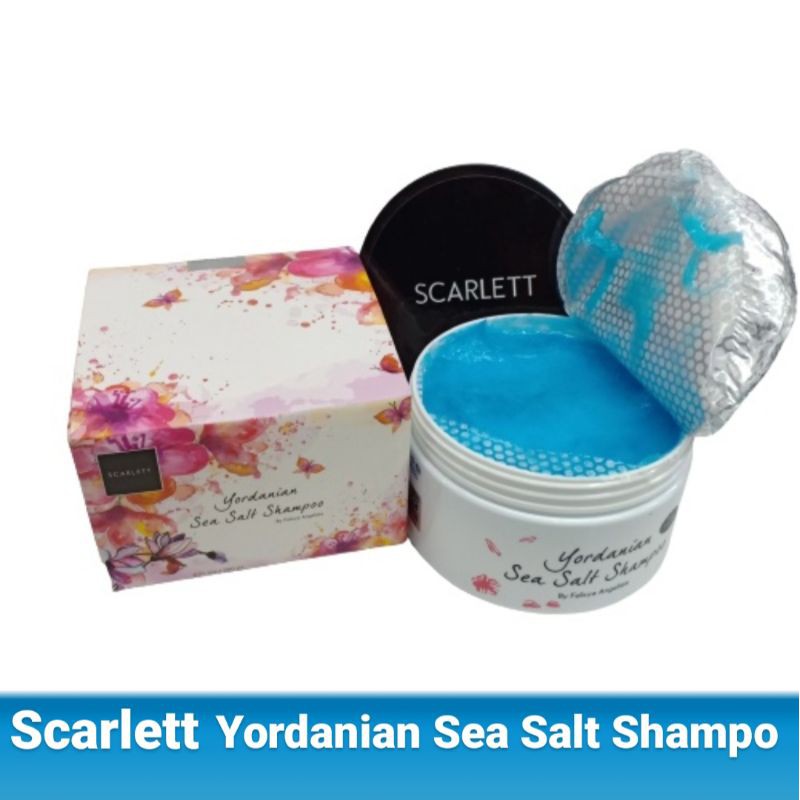 Scarlett Whitening Yordanian Sea Salt Shampo &amp; coditioner 250.ml Original