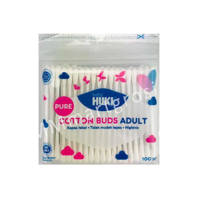 Baby Huki / Cotton Buds Adult / Korek Kuping / CI0010 100pcs